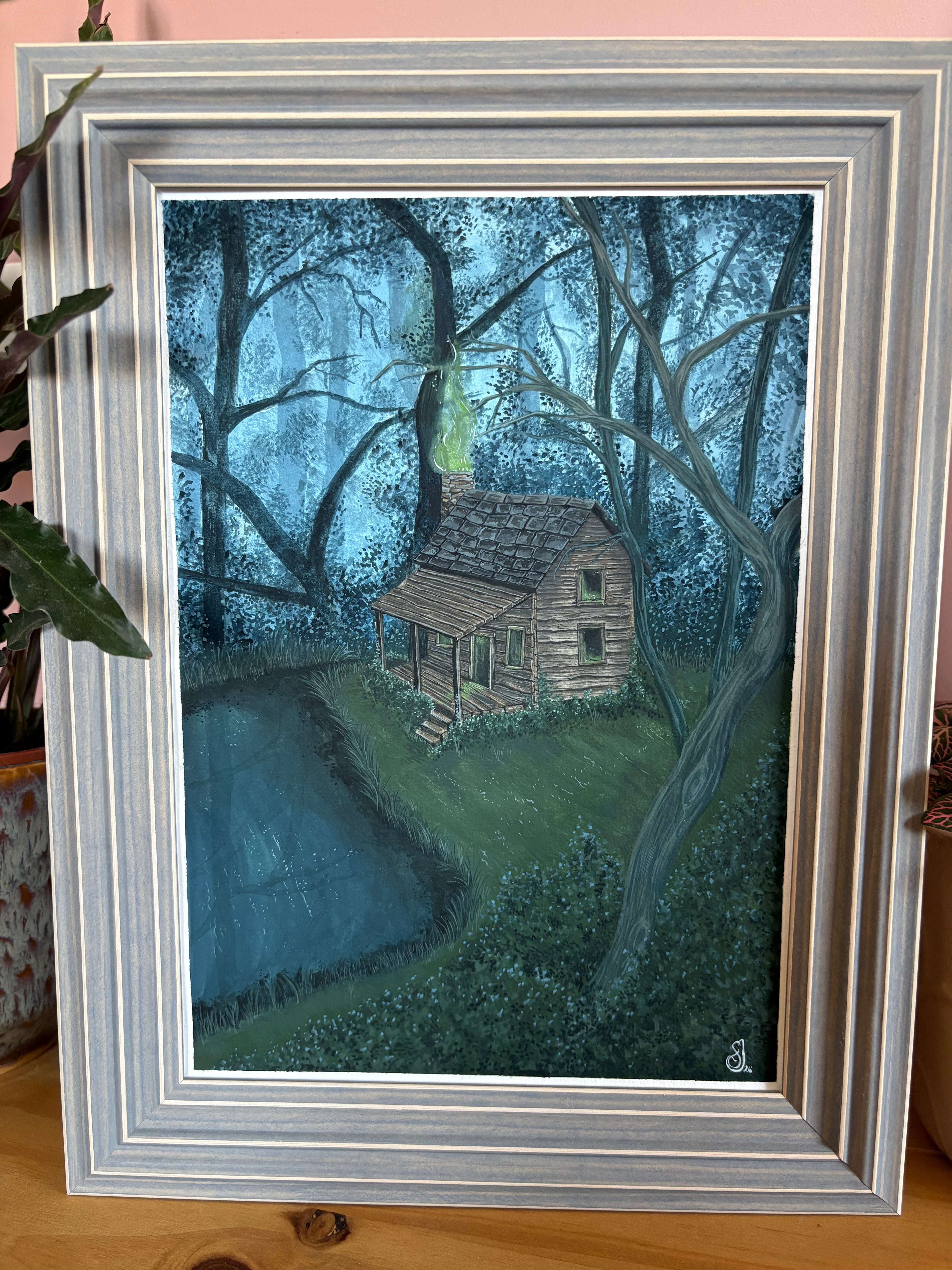 A Safe Place to Stop? Original Painting
