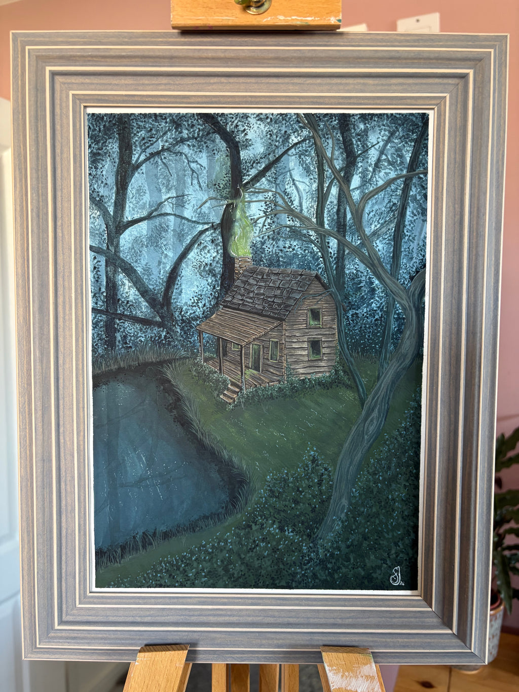 A Safe Place to Stop? Original Painting