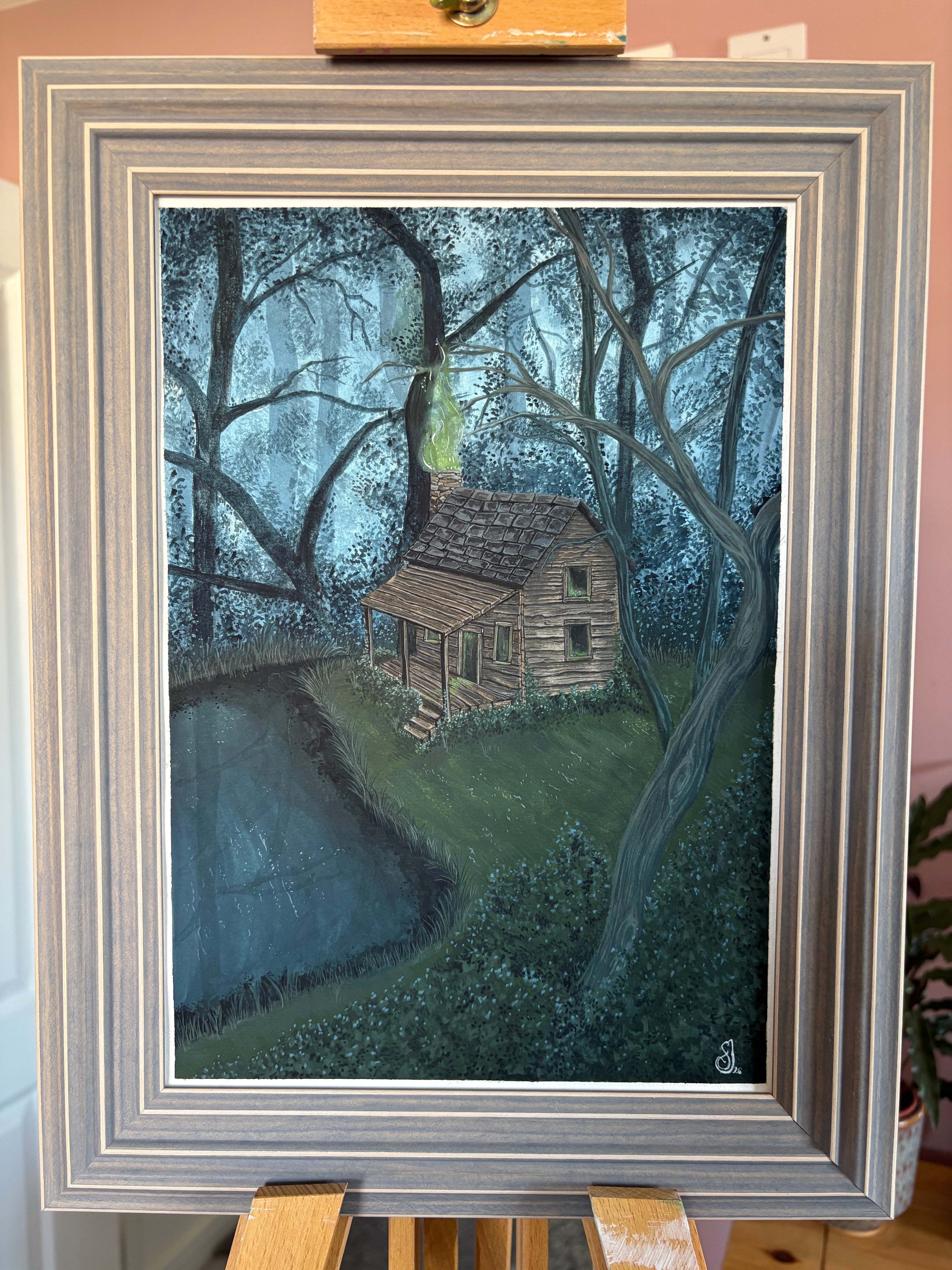 A Safe Place to Stop? Original Painting
