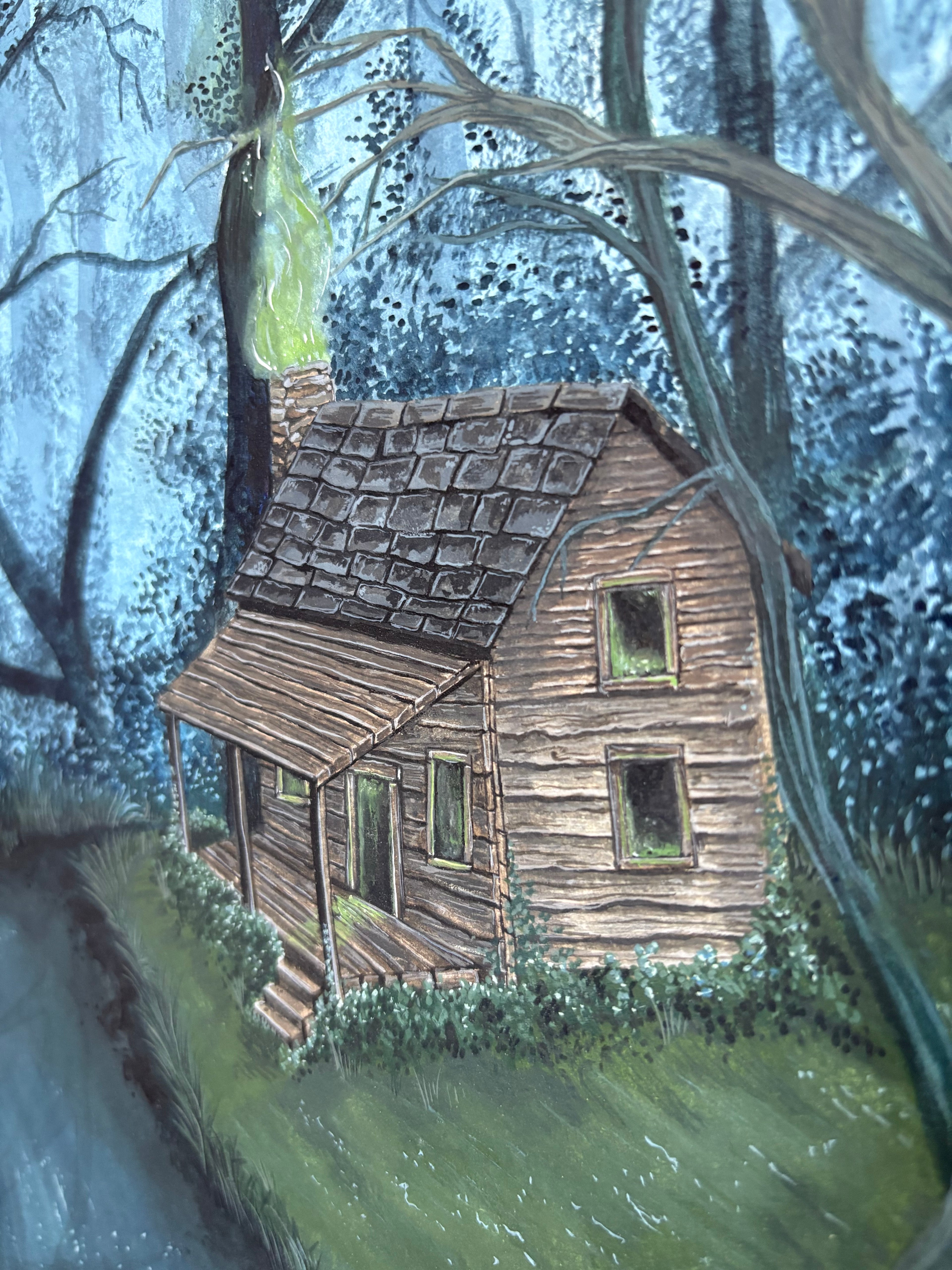 A Safe Place to Stop? Original Painting