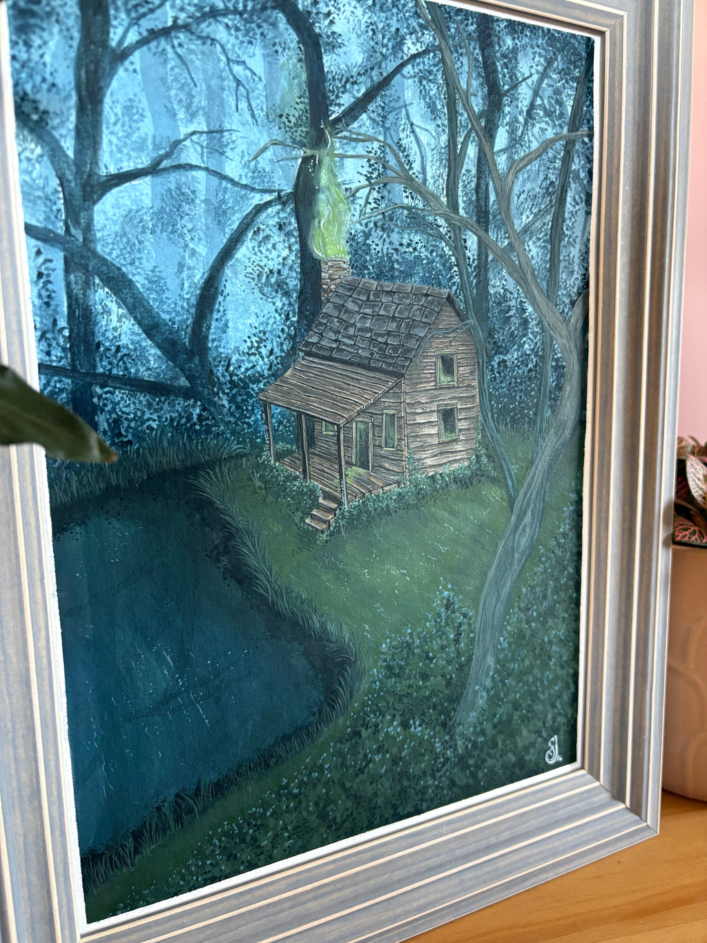 A Safe Place to Stop? Original Painting