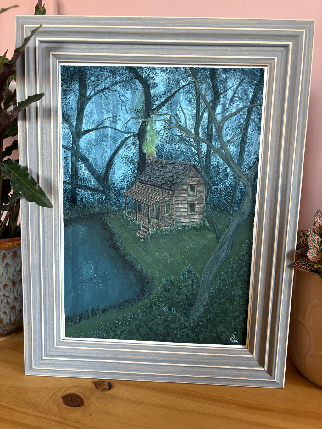 A Safe Place to Stop? Original Painting